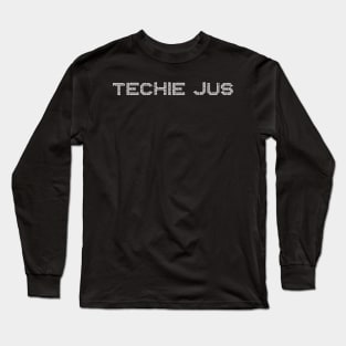 Techie Jus Official Long Sleeve T-Shirt